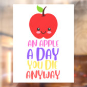 1日に1個のリンゴを持っていると、とにかく死ぬ ウィンドウサイン (シート2)