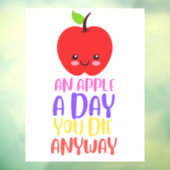 1日に1個のリンゴを持っていると、とにかく死ぬ ウィンドウサイン (シート3)