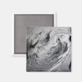 1日のクラウドシミュレーシ独身のョン マグネット (正面/裏面)