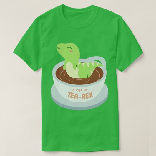 1日のティーレックス Tシャツ (デザイン正面)