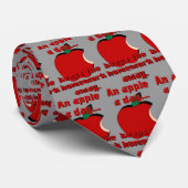 1日のネクタイのリンゴ ネクタイ (ロール)