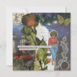 1日のフラットグリーティングカードを消す