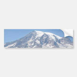 1日のライニエ澄んル山 バンパーステッカー