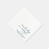 1日のリハ遠くにーサ結婚ルディナーナプキンス スタンダードカクテルナプキン (角)