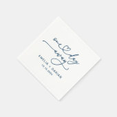 1日のリハ遠くにーサ結婚ルディナーナプキンス スタンダードカクテルナプキン (角)