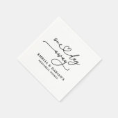 1日のリハ遠くにーサ結婚ルディナーナプキンス スタンダードカクテルナプキン (角)