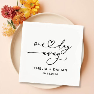 1日のリハ遠くにーサ結婚ルディナーナプキンス スタンダードカクテルナプキン