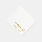 1日のリハ遠くにーサ結婚ルディナーナプキンス スタンダードカクテルナプキン (角)