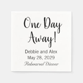 1日のリハ遠くにーサ結婚ルディナーナプキンス スタンダードカクテルナプキン