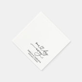 1日のリハ遠くにーサ結婚ルディナーナプキンス スタンダードカクテルナプキン (角)