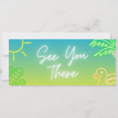 1日の中 – 男の子1歳の誕生日チケット 招待状 (裏面)