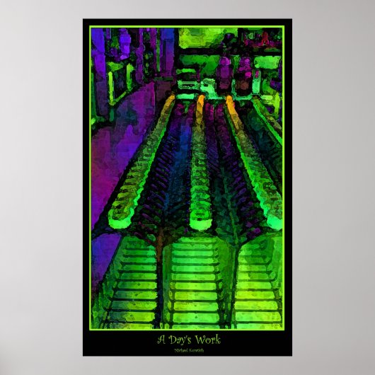 1日の仕事 ポスター (正面)