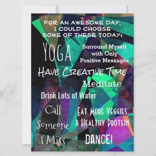 1日の便利な自己動機リマインダ素晴らしー (正面)