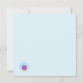 1日の勇気付けられるかわいらしフローラ (裏面)