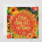 1日の勇気付けられるかわいらしフローラ (正面)