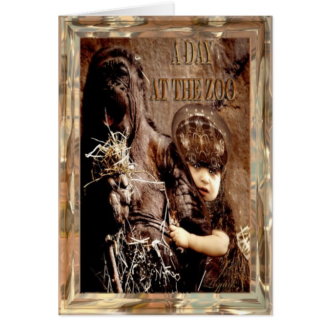 1日の動物園でカスタマイズ可能 (正面)