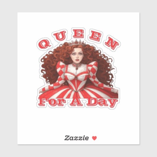 1日の女王 シール (シート)