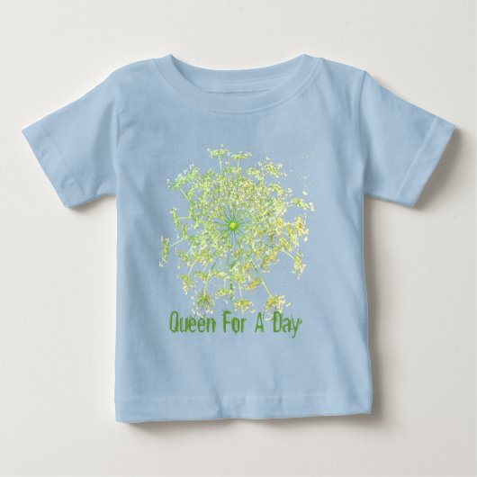 1日の女王 ベビーTシャツ (正面)