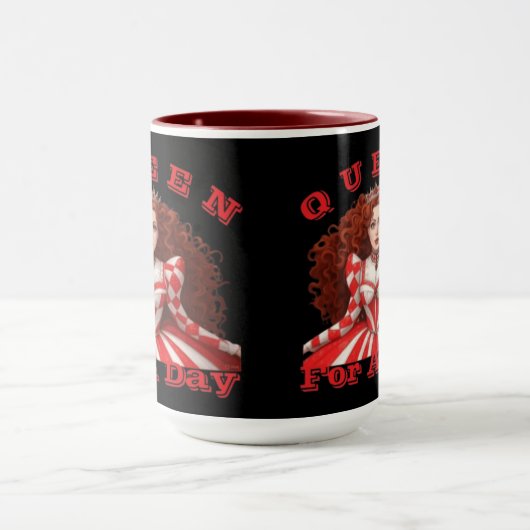 1日の女王 マグカップ (中央)