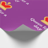 1日の女王 ラッピングペーパー (角)