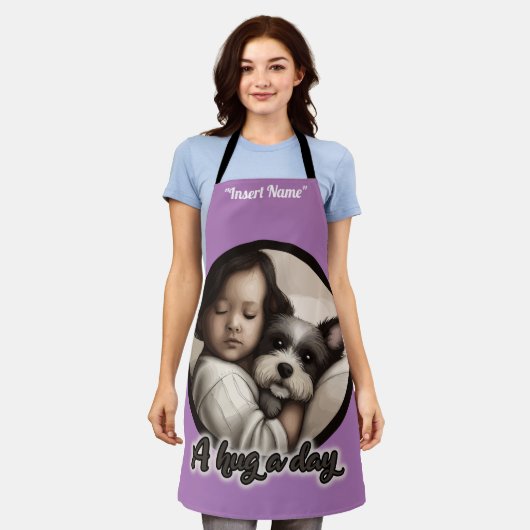 1日の抱擁 エプロン (着用した状態)