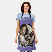 1日の抱擁 エプロン (着用した状態)