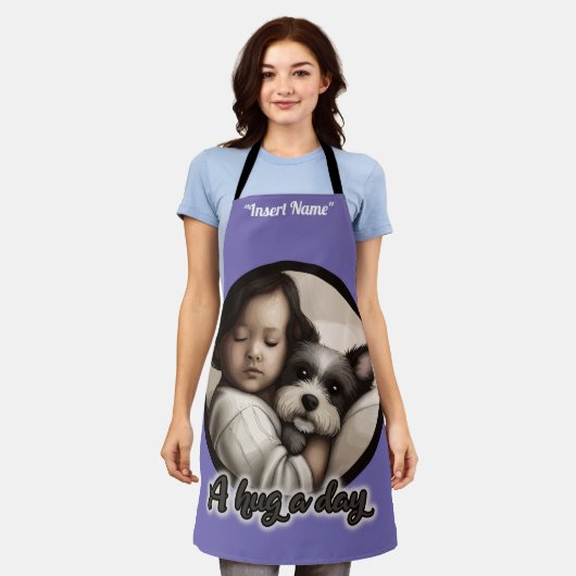 1日の抱擁 エプロン (着用した状態)