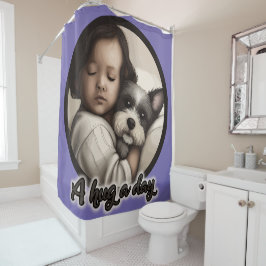 1日の抱擁 シャワーカーテン