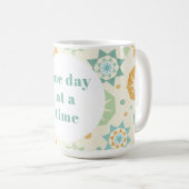 1日の時間のマグカップ コーヒーマグカップ (正面右)