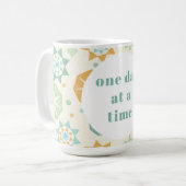 1日の時間のマグカップ コーヒーマグカップ (正面左)