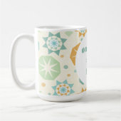 1日の時間のマグカップ コーヒーマグカップ (左)