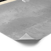 1日の時間の引用文ポスター ポスター (角)