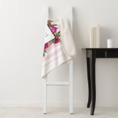 1日の時間フローラフレーム引用文 シェルパブランケット (インサイチュ)