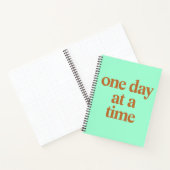 1日の時間箇条書き仕訳帳 ノートブック (内部)