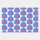 1日の時間Geode 12ステップオウム回復スローガン ラッピングペーパーシート (正面)