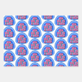 1日の時間Geode 12ステップオウム回復スローガン ラッピングペーパーシート