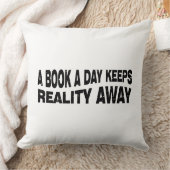1日の現実保の本遠くに クッション (ブランケット)