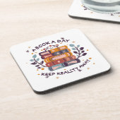 1日の現実保の本遠くに コースター (左側)