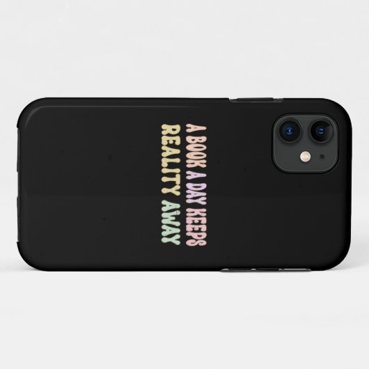 1日の現実保の本遠くに Case-Mate iPhoneケース (裏面(横))