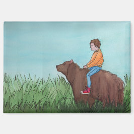 1日の良い日：マグネット3.5インチx2.5インチ マグネット