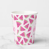 1日の誕生日にメロンを1つ 紙コップ (左)