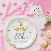 1日の誕生日のミツバチの日 ペーパープレート (パーティー)