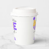 1日の誕生日を1日で過ごす 紙コップ (左)