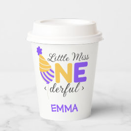 1日の誕生日を1日で過ごす 紙コップ