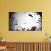 1日の雲のシミュレーシ独身のョン2 キャンバスプリント (インサイチュ (リビング))