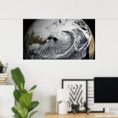 1日の雲のシミュレーシ独身のョン2 ポスター (ホームオフィス)