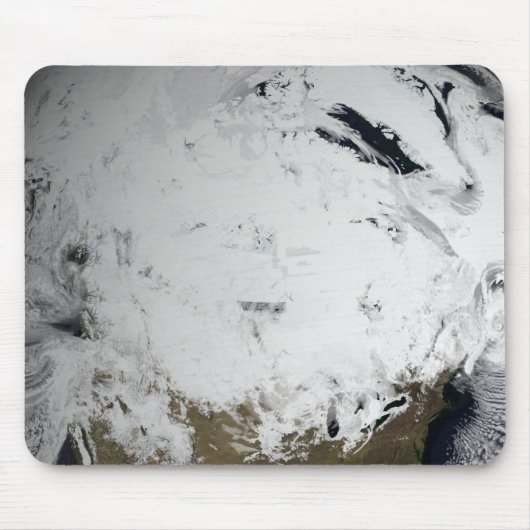 1日の雲のシミュレーシ独身のョン2 マウスパッド (正面)