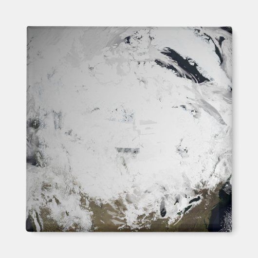 1日の雲のシミュレーシ独身のョン2 マグネット (正面)