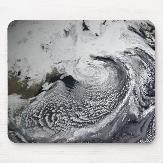 1日の雲のシミュレーシ独身のョン3 マウスパッド (正面)