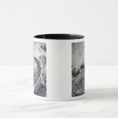 1日の雲のシミュレーシ独身のョン3 マグカップ (中央)